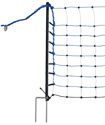 Vidraháló - 50 cm, 50 m, kék/fehér, dupla leszúrós
