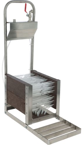 Csizmatisztító Pót padlókefe