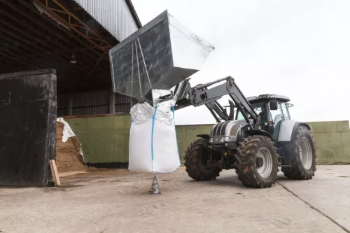 BigBag kiürítő - fém