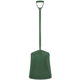 Univerzális műanyag lapát - D fogóval, sötétzöld