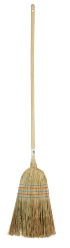 Cirokseprű - festett nyéllel, 135 cm
