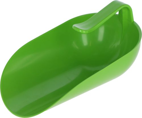 Takarmány adagoló kanál - fordított markolattal, 2000 g, világos zöld