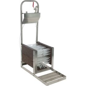 Csizmatisztító berendezés - szétszerelve szállítjuk