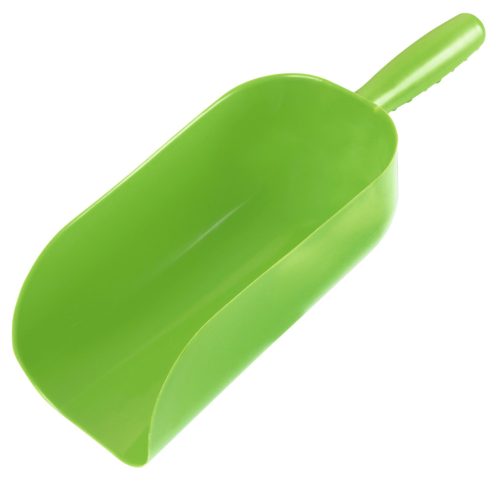 Kerbl takarmányadagoló kanál - világoszöld, műanyag, 2000 g