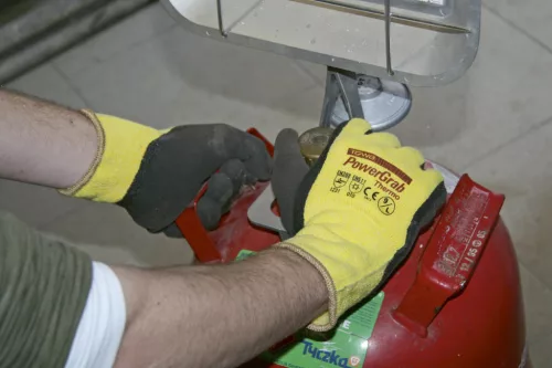 PowerGrab Thermo téli kesztyű - sárga, 8-as