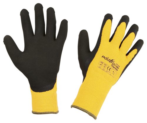 PowerGrab Thermo téli kesztyű - sárga, 11-es