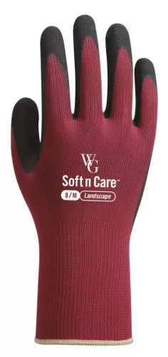 Soft N Care Landscape kertészkesztyű  - piros, 9-es méret