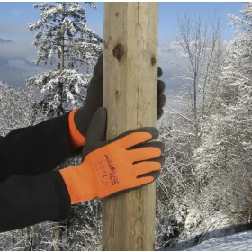PowerGrab Thermo téli kesztyű - narancssárga, 7-es méret
