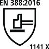 PowerGrab Thermo téli kesztyű - narancssárga, 7-es méret