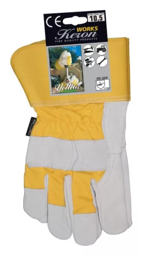Yelltor tiszta marhabőr kesztyű - 10