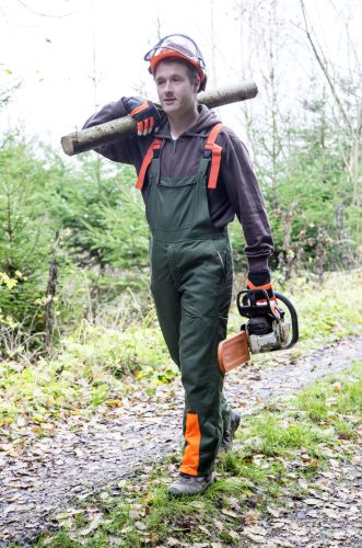 Forester láncfűrész kesztyű - 9/L méret