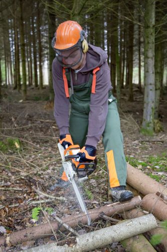 Forester láncfűrész kesztyű - 9/L méret