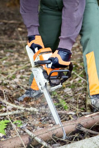Forester láncfűrész kesztyű - 10/XL méret