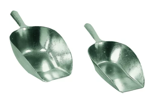 Takarmányadagoló kanál - alumínium, 1600 g, szögletes kivitel
