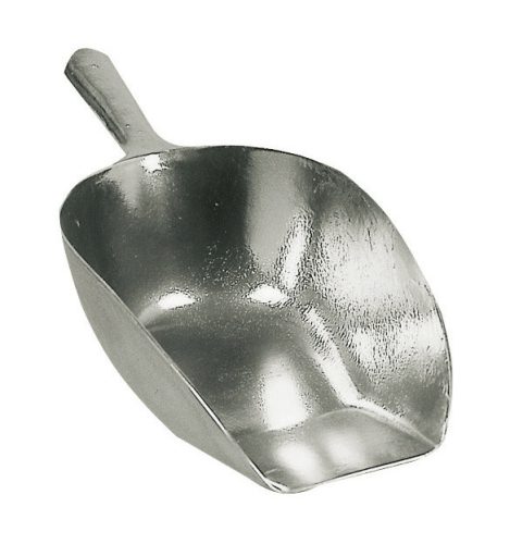 Takarmányadagoló kanál - alumínium, 2500 g, szögletes kivitel