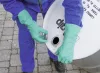 GI Chemex vegyvédelmi kesztyű - zöld, 9/L méret