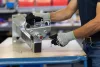 Towa finomkötöt kesztyű - SG A187, fekete/szürke, 7/S méret