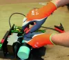 Activ Grip XA325 finomkötött kesztyű - narancs, 9-es méret