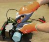 Activ Grip XA325 finomkötött kesztyű - narancs, 10-es méret
