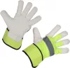 Winter téli, kecskebőr kesztyű - neon színű, 11/XXL méret