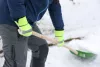 Winter téli, kecskebőr kesztyű - neon színű, 11/XXL méret