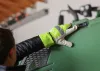 Winter téli, kecskebőr kesztyű - neon színű, 11/XXL méret