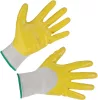 Flexline kesztyű - nitril, sárga, 8-as méret