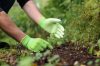 Easy Garden kesztyű - zöld, PU bevonattal, 7