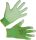 Easy Garden kesztyű - zöld, PU bevonattal, 8