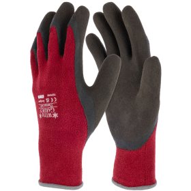 Thermo Soft téli kesztyű -  vörös/barna, 7