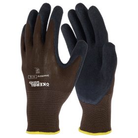 Smooth Grip kesztyű - barna, 8