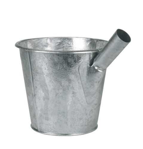 Trágyamerő - horganyzott, átmérő: 24 cm, 6,5 liter