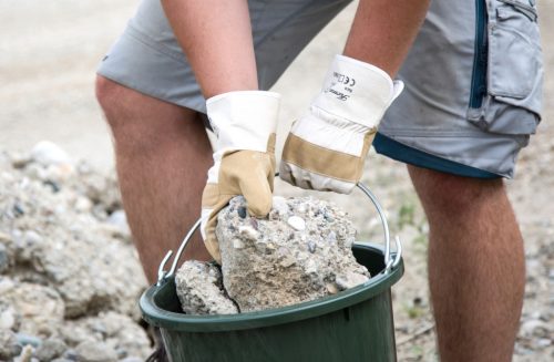 Univerzális műanyag vödör - zöld, 12 literes