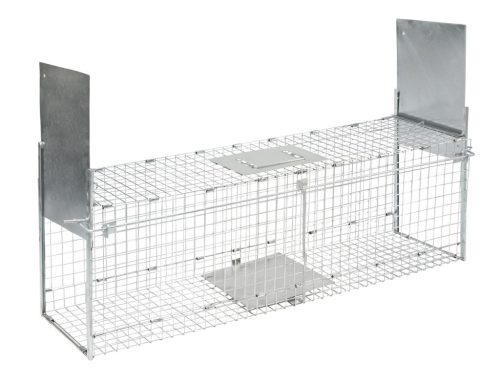 Összecsukható élvefogó - ezüst 61x17,8x20 cm