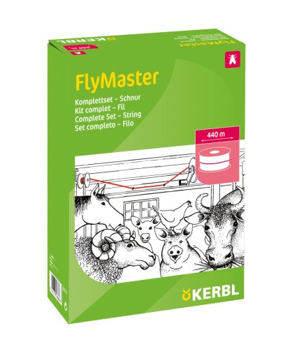 FlyMaster istállói légyfogó zsinór - 440 m, komplett szett