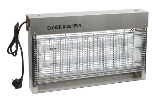 EcoKill Inox IPX4 elektromos légycsapda - 2 x 15 W