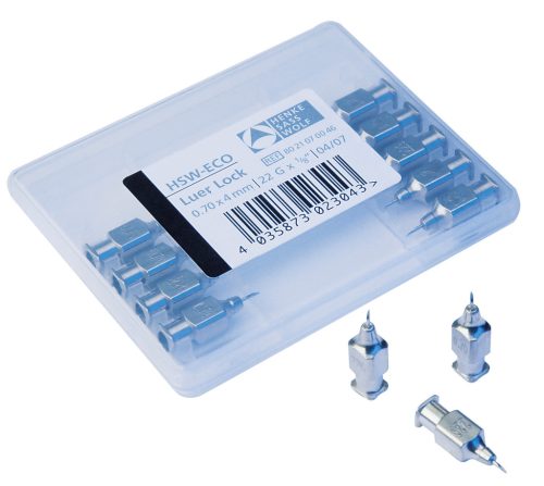 HSW HENKE-JECT® TBC HSW-ECO kanül - 0,7 x 4 mm, 12 db/műanyag dobozban