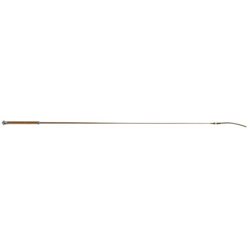 Covalliero díjlovas pálca műbőr borítással - barna, 120 cm