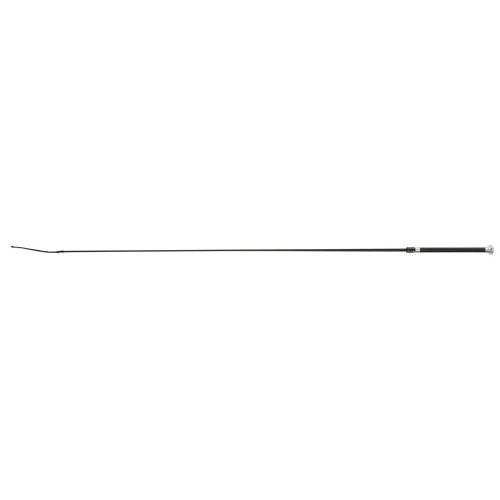 Díjlovas pálca, műbőr markolat, strasszköves díszítés, fekete, 120 cm