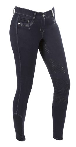 Covalliero BasicPlus női lovaglónadrág - kék, 34
