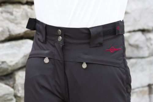 Alaska termo felsőnadrág - fekete, 128/134