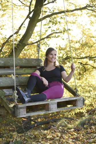 Covalliero Economic gyermek lovaglónadrág - szeder, 116