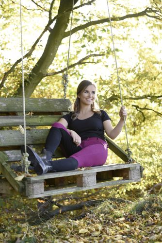 Covalliero Economic gyermek lovaglónadrág - szeder, 140