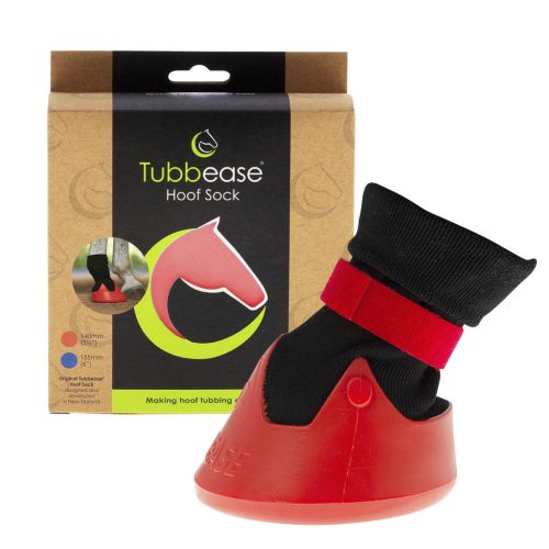 Tubbease™ patacipő lovaknak - piros, M