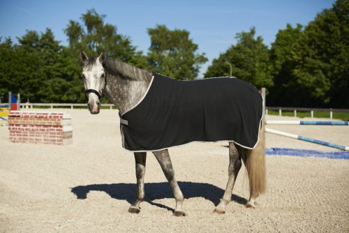 Covalliero RugBe Economic polár lótakaró - fekete, 165 cm