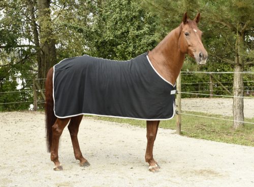 Covalliero RugBe Economic polár lótakaró - fekete, 165 cm