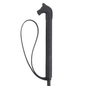 Covalliero lovaglópálca lófejes markolattal - 90 cm