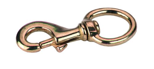 Rugós karabiner - réz