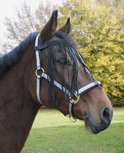Covalliero nylon légysallang - fekete, póni