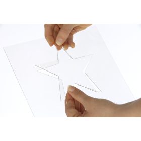 Nyírósablon - 3 db-os szett